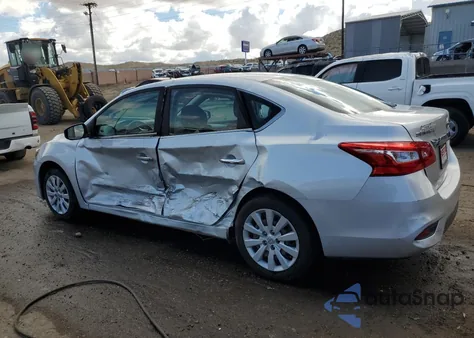 2017 Nissan Sentra S из США, поврежденный, VIN 3N1AB7AP9HY350640